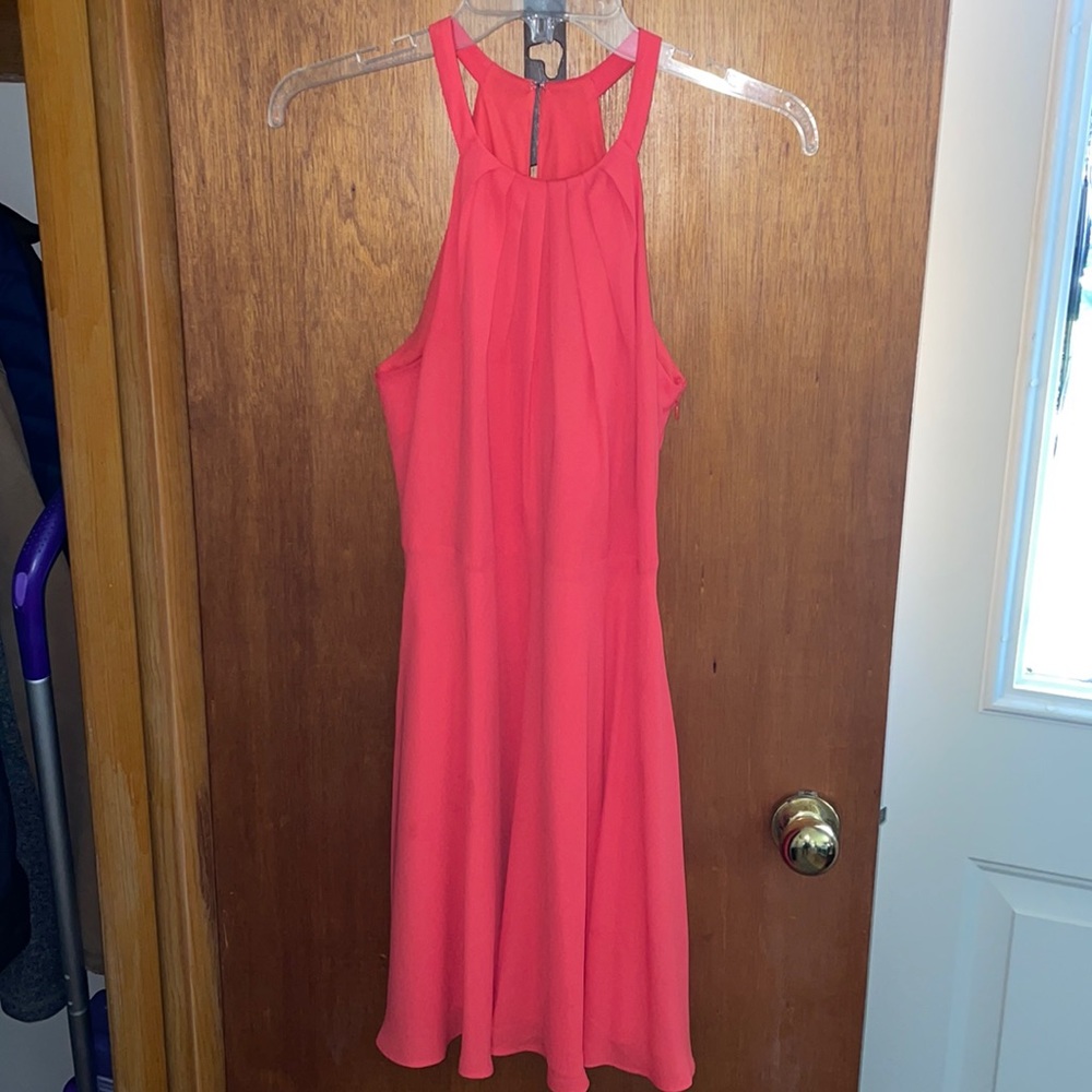 Orange dress